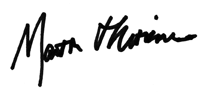 Martin Hutchinson Signature